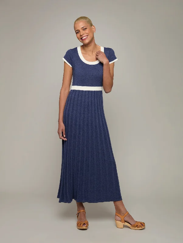 casual maxi dresses for women -MAGNOLIA | Pointelle Knit Maxi Dress