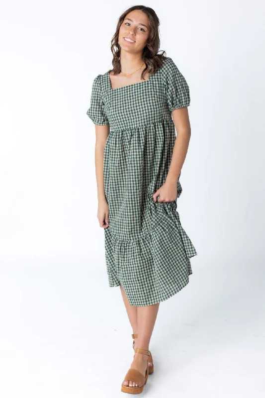 Green-Gingham