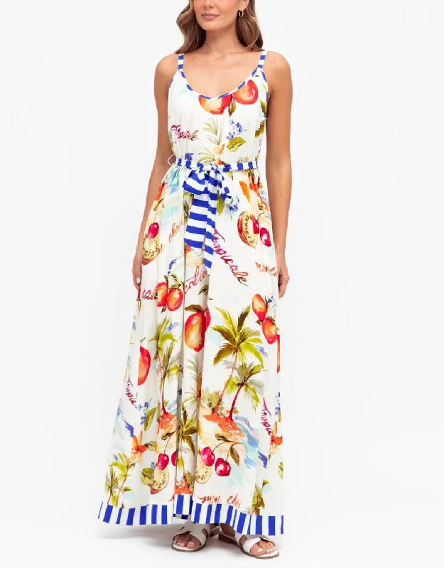 chic maxi dresses for parties -Nalani Maxi Dress - Multi