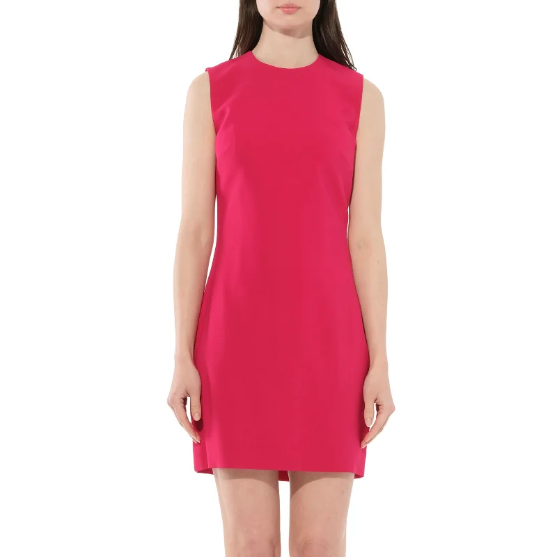 white midi dresses for women -Midi Dress in Fushia