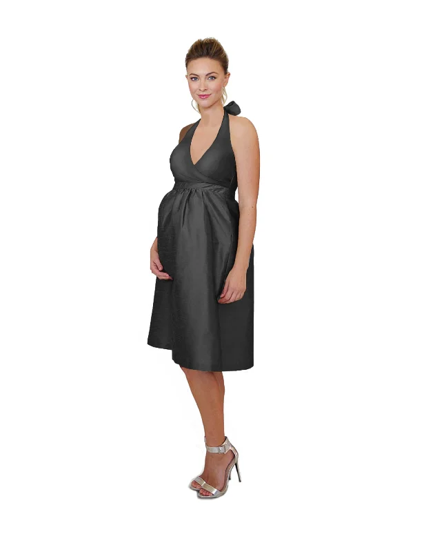 affordable midi dresses for teens -Carter Bodice With Maternity Midi Skirt in Drapey Bengaline