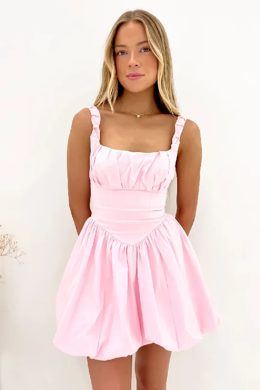 sexy mini dresses for women -Sonya Mini Dress Pink