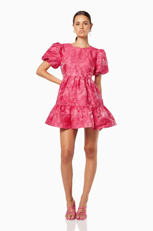 mini dresses with unique frills -Wylla Mini Dress